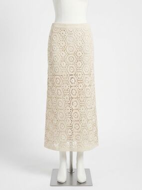 NEW SUNDAYS patrice skirt in natural white
